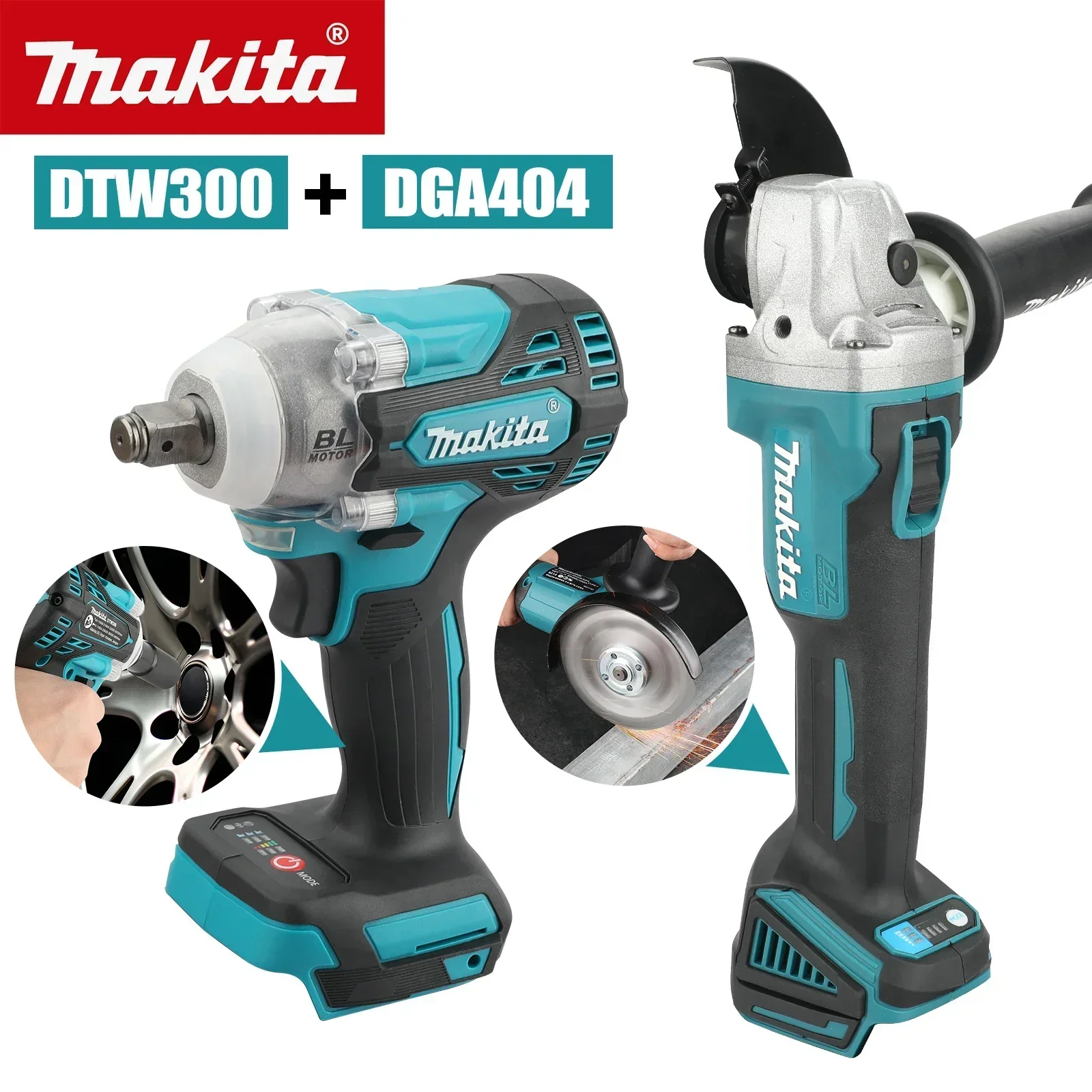 Untuk Makita DTW300 atau DGA40 - Makita Drill Dtw300 ulasan dan harga
