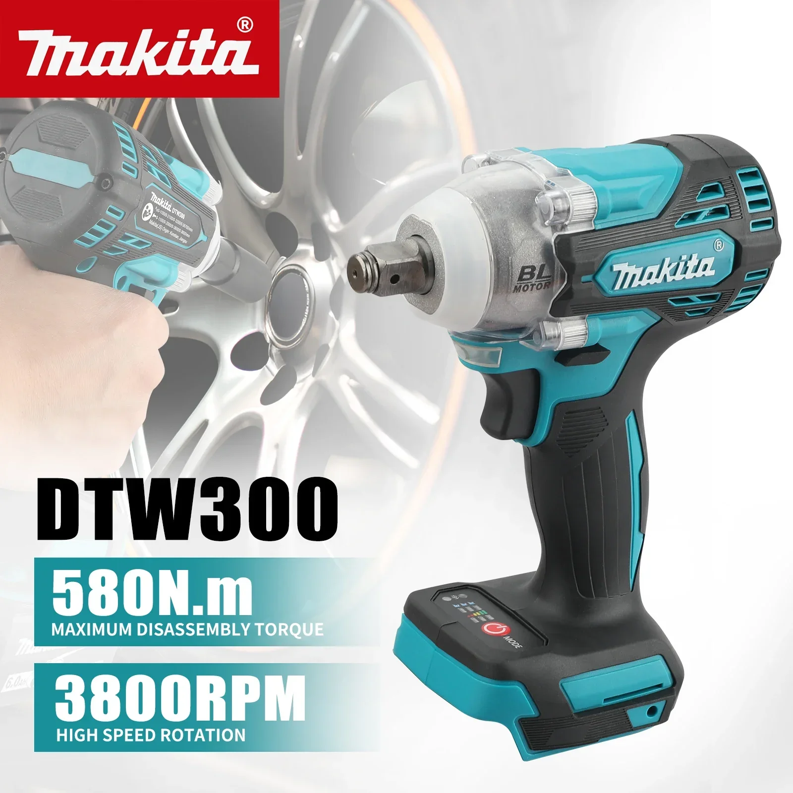 Untuk Makita DTW300 atau DGA40 - Makita Drill Dtw300 ulasan dan harga