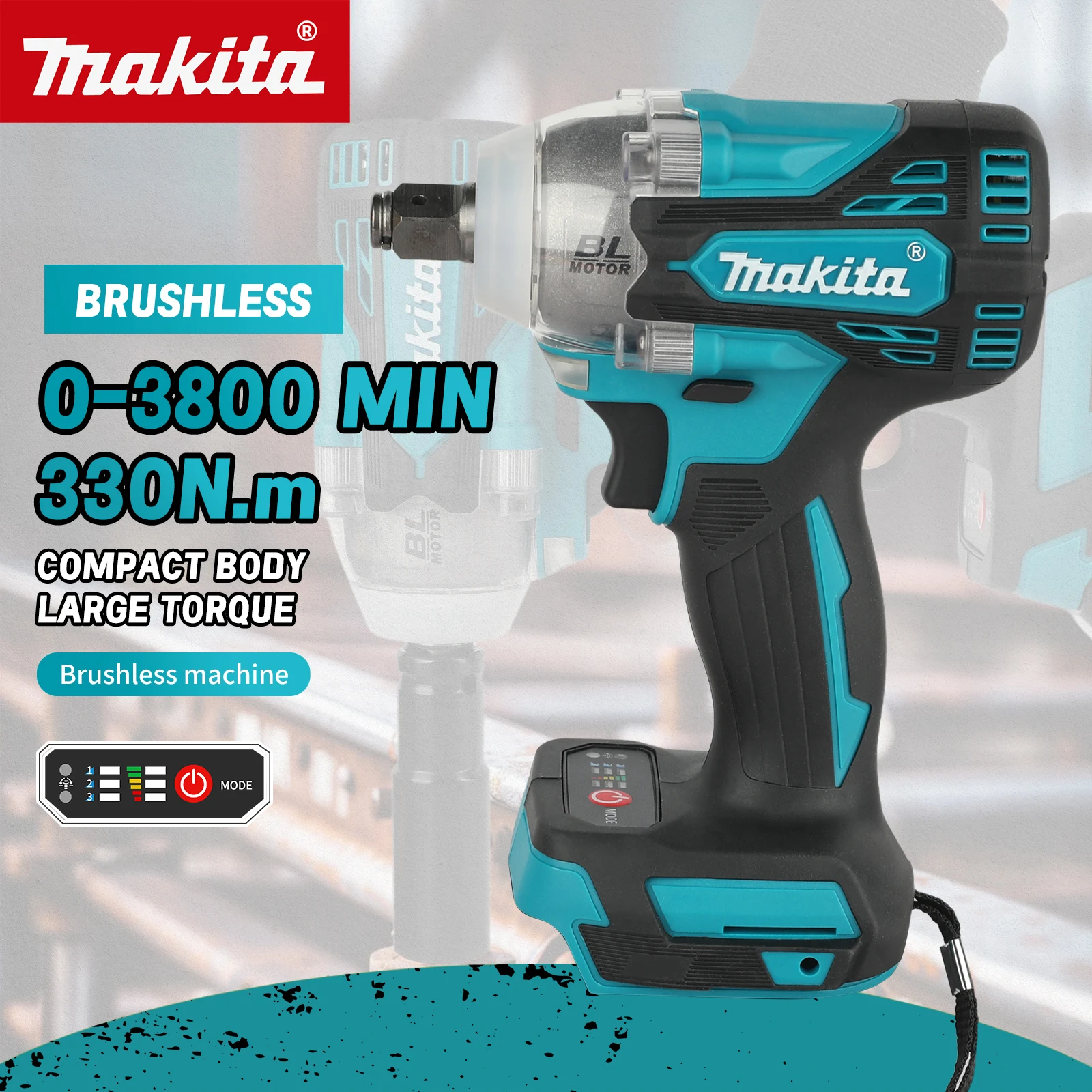Kunci Impact Nirkabel Makita D - Makita Drill Dtw300 ulasan dan harga