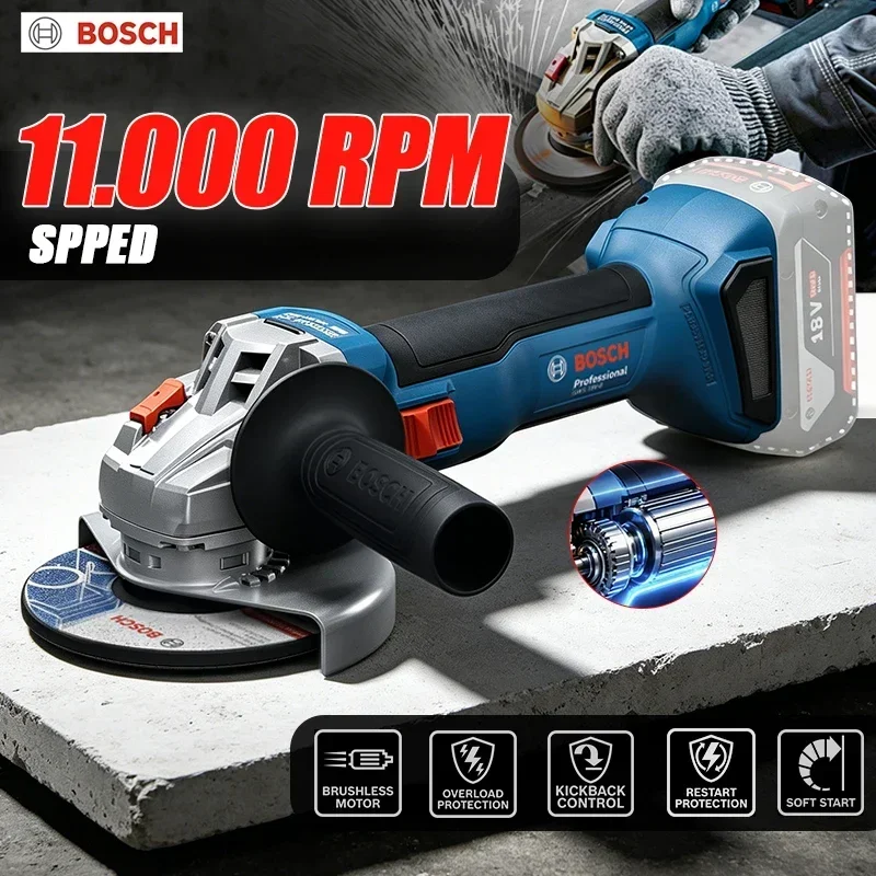 BOSCH GWS 18V-8 Mesin Gerinda  - Power Tools Professional ulasan dan harga